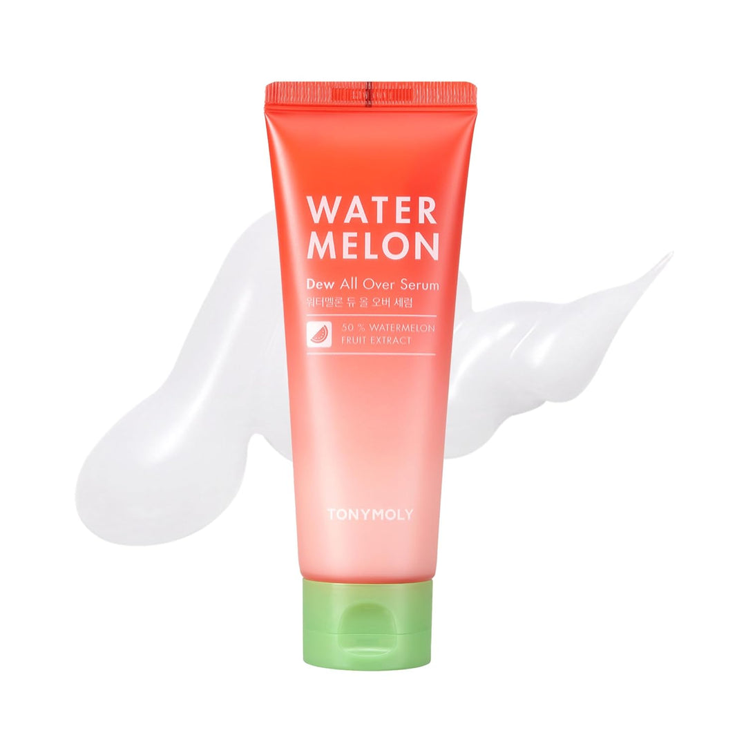 TONYMOLY Watermelon Dew All Over Body &amp; Face Serum, Hydrating Serum for Glowing Skin, Korean Skincare, Watermelon Extract, Aloe Leaf Extract &amp; Centella Asiatica, All Skin Types