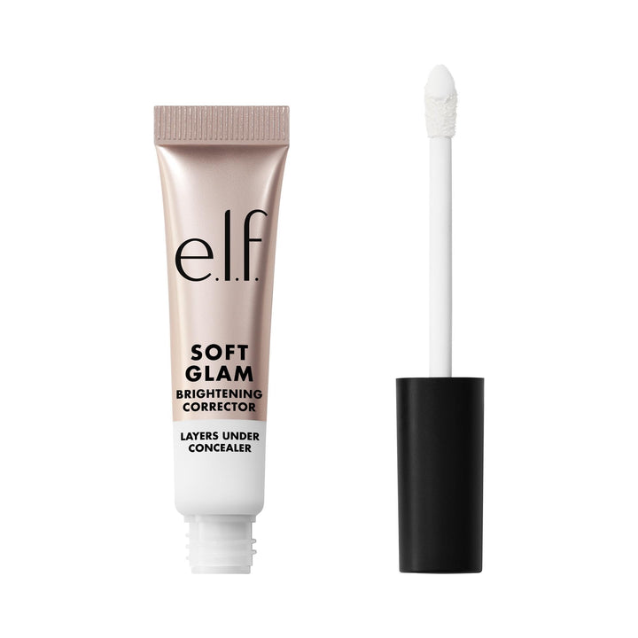 e.l.f. Soft Glam Brightening Corrector, Helps Minimize Dark Circles &amp; Discoloration, Hydrating With A Natural Finish, Vegan &amp; Cruelty-Free