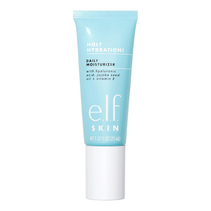 e.l.f. SKIN Daily Hydration Moisturizer, Ultra-Hydrating Formula, Infused with Aloe, Jojoba Oil & Shea Butter, Vegan & Cruelty-Free, 2.53 Fl Oz