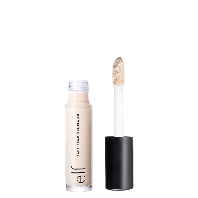 e.l.f. 16HR Camo Concealer, Full Coverage & Highly Pigmented, Matte Finish, 0.203 Fl Oz (6mL)