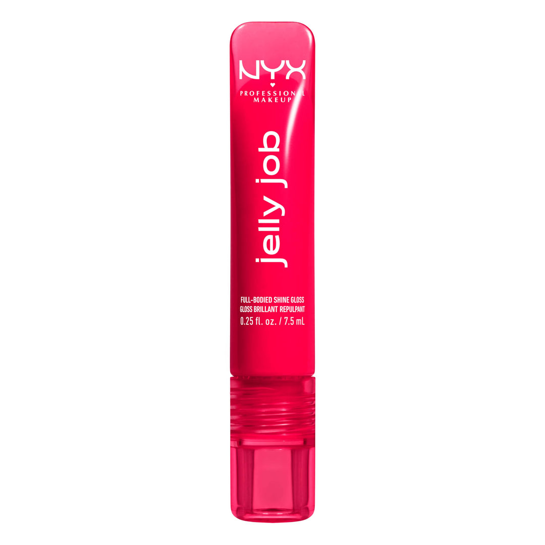 NYX PROFESSIONAL MAKEUP Jelly Job Lip Gloss, Lip Tint Gloss with Full-Bodied, Smoothing, and Hyper-Glossy Shine