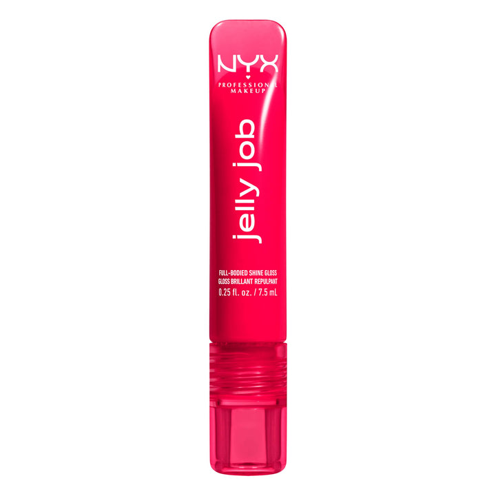 NYX PROFESSIONAL MAKEUP Jelly Job Lip Gloss, Lip Tint Gloss with Full-Bodied, Smoothing, and Hyper-Glossy Shine