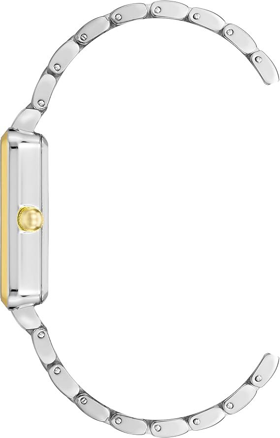 Anne Klein AK/3761SVTT Women's Glitter Accented Bracelet Watch - Two Tone