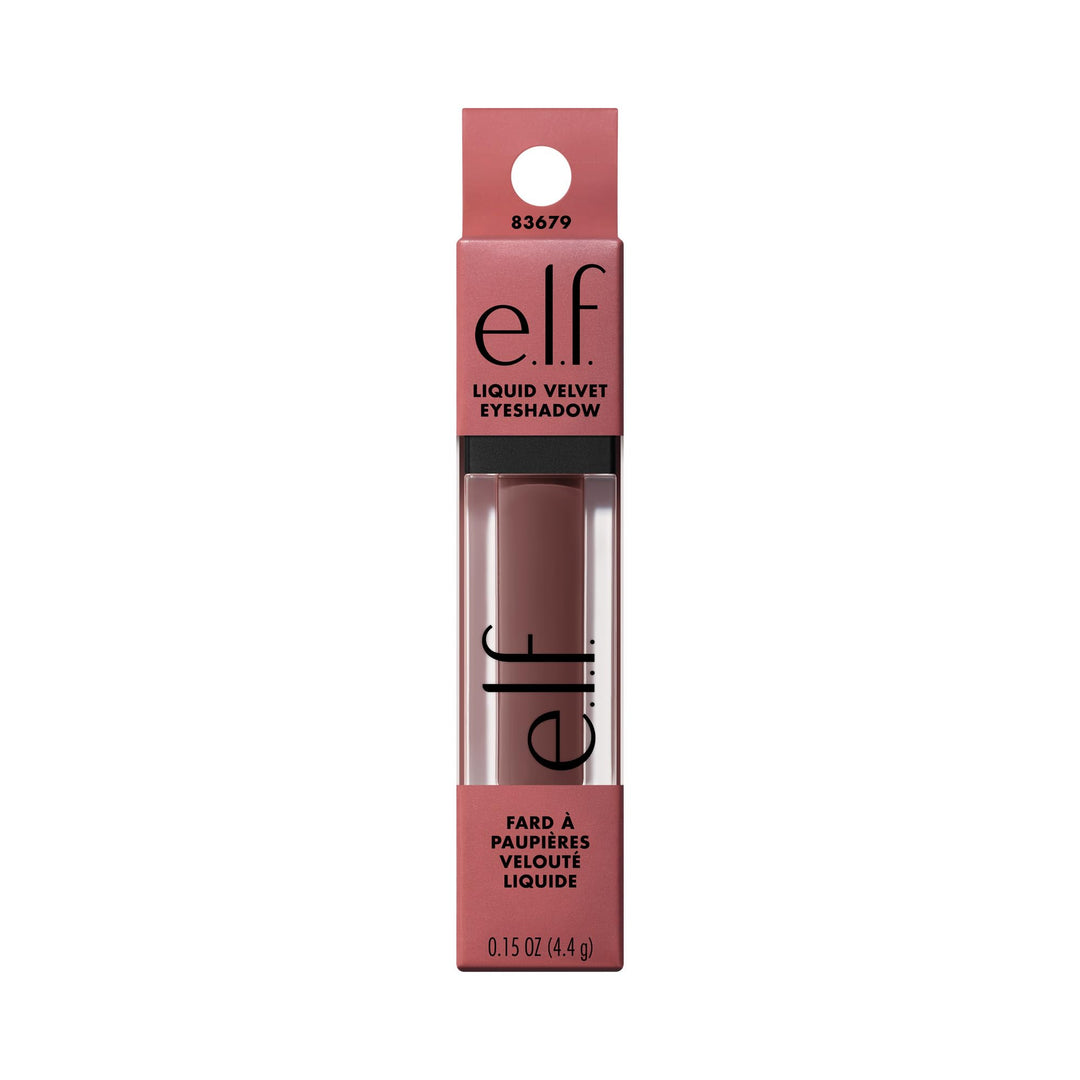 e.l.f. Liquid Velvet Eyeshadow, Crease-Resistant Liquid-to-Powder Eyeshadow For A Rich, Soft-Matte Finish, Vegan & Cruelty-Free