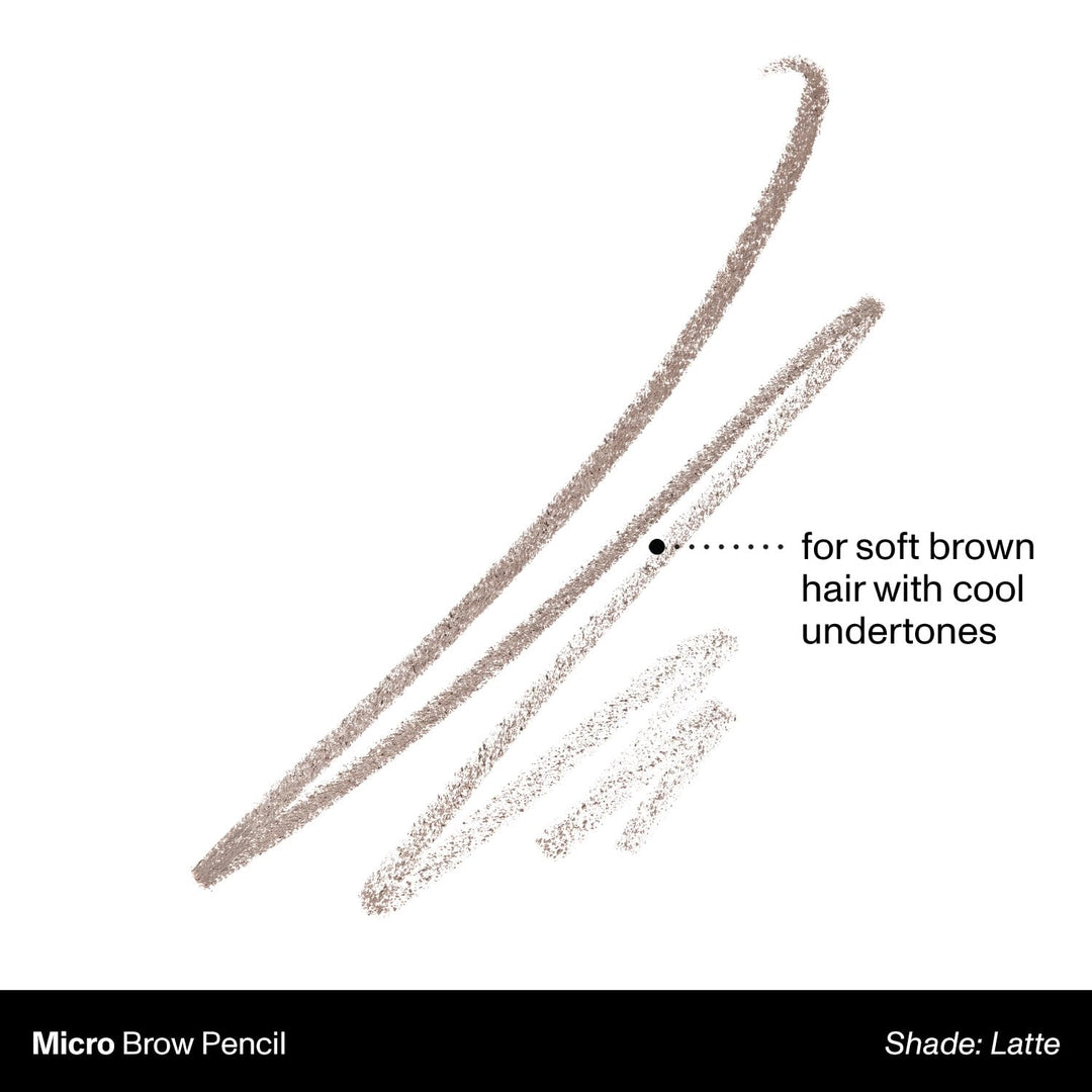 Morphe Micro Dual Eyebrow Pencil - Dual-Ended Brow Pencil Featuring a Retractable, Ultra-Precise, Pointed Tip - Richly Pigmented, Smooth-Gliding, Long-Lasting Wax Formula