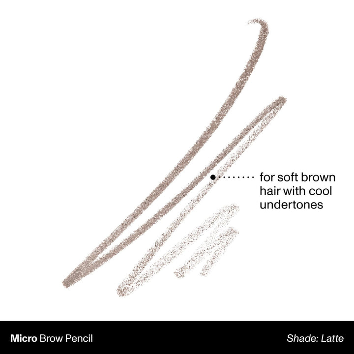 Morphe Micro Dual Eyebrow Pencil - Dual-Ended Brow Pencil Featuring a Retractable, Ultra-Precise, Pointed Tip - Richly Pigmented, Smooth-Gliding, Long-Lasting Wax Formula