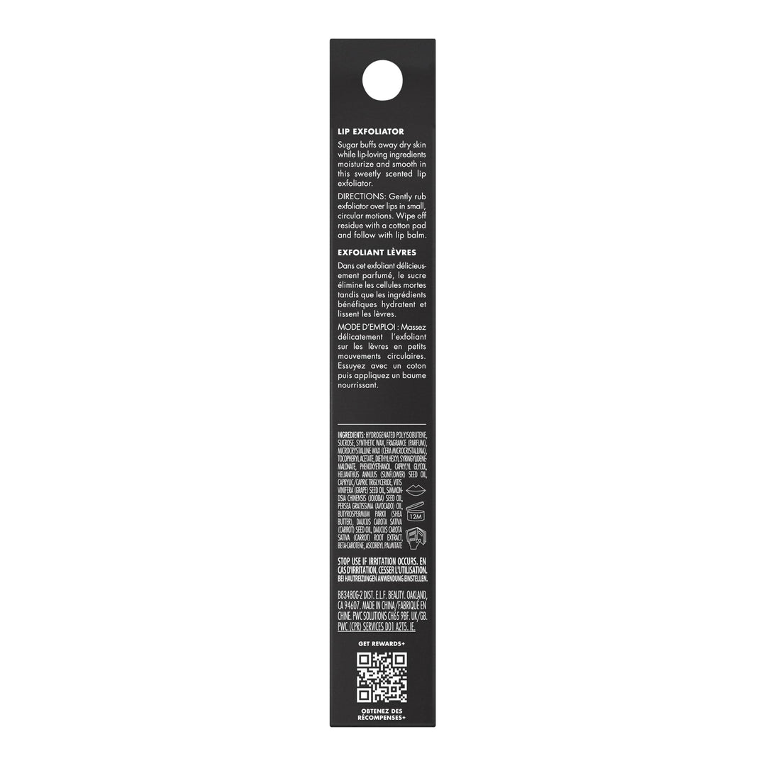 e.l.f. Lip Exfoliator, Moisturizing Scented Lip Scrub For Exfoliating & Smoothing Lips, Infused With Jojoba Oil, Vegan & Cruelty-free