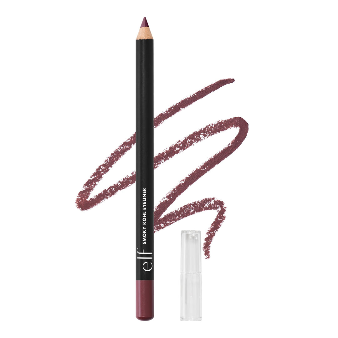 e.l.f. Smoky Kohl Eyeliner, Eye Pencil For Creating Long-Lasting, Bold, High-Pigmented Makeup Looks, Vegan &amp; Cruelty-Free