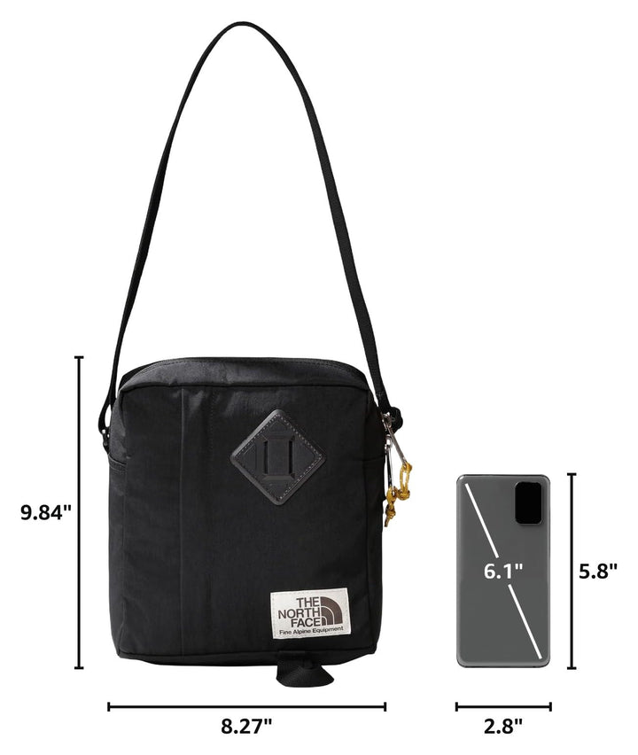 THE NORTH FACE Berkeley Crossbody Bag | Adjustable Strap, Water-repellent Finish, Internal Divider &amp; External Pocket