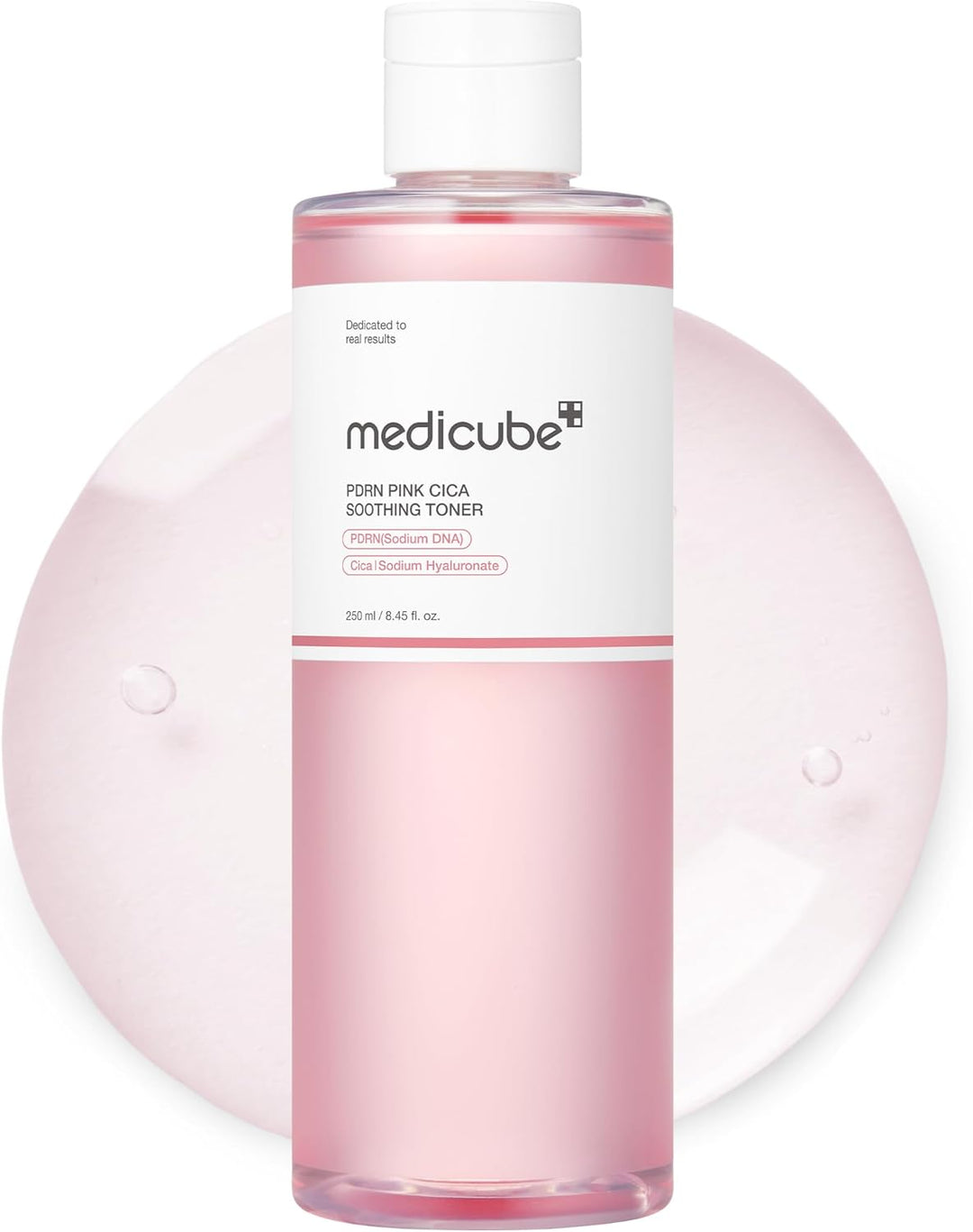 medicube PDRN Toner Salmon DNA PDRN CICA Soothing Toner | Lightweight &amp; Watery for Skin Boosting, Soothing and Calming | Uneven Skin Tone Care with Peptide &amp; Niacinamide | Korean Skincare, 8.45 fl.oz