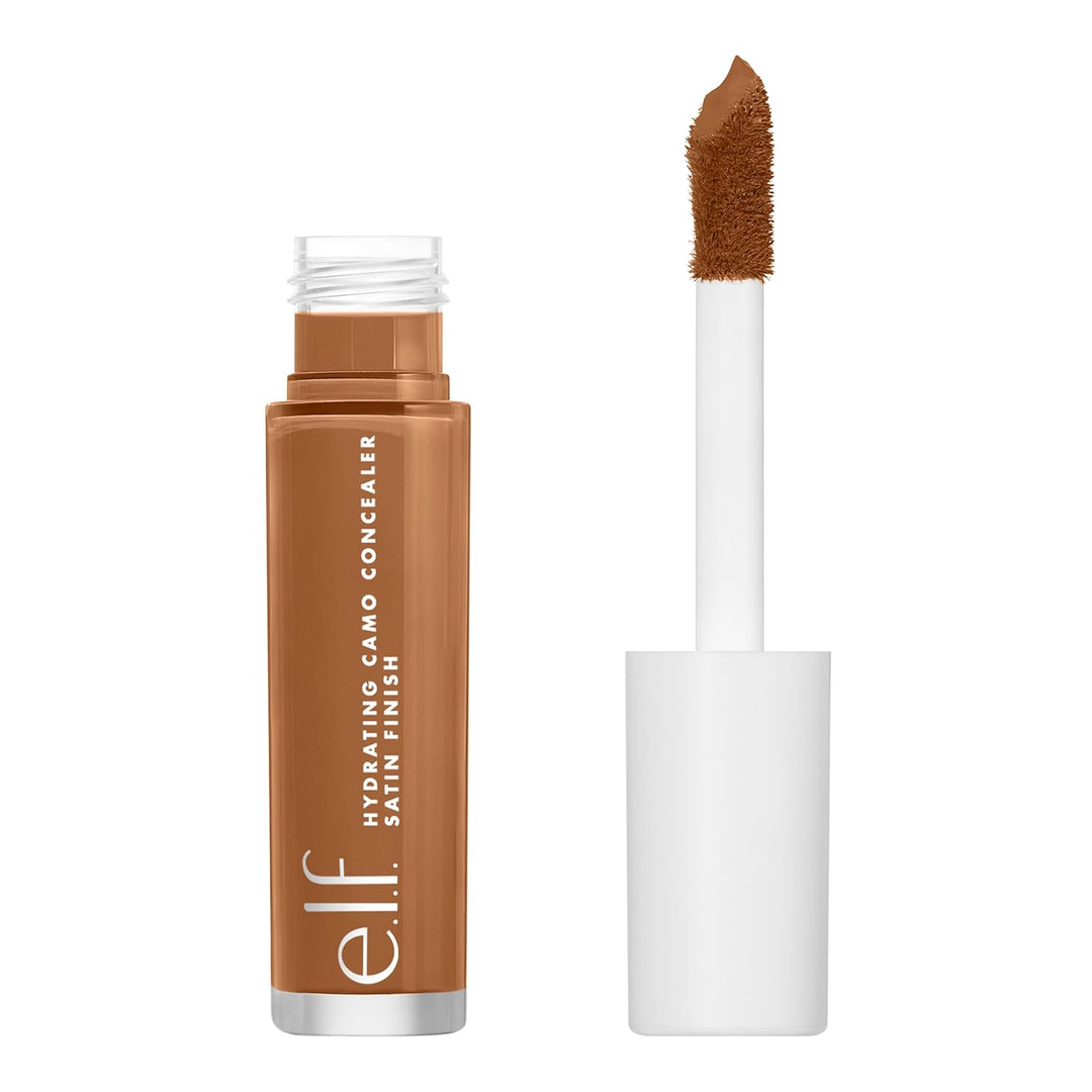 e.l.f. Hydrating Camo Concealer, Lightweight, Full Coverage, Long Lasting All-Day Wear, 0.20 Fl Oz