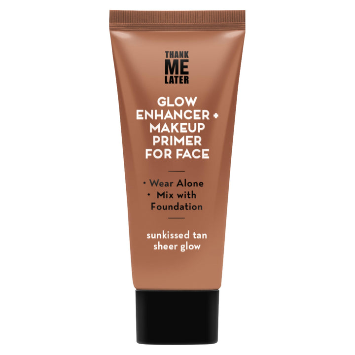 Elizabeth Mott Thank Me Later Glow Enhancer - Hydrating Face Primer &amp; Highlighter for Radiant Skin, Vegan &amp; Cruelty-Free, No Sulfates, Parabens, or Phthalates  - 30g