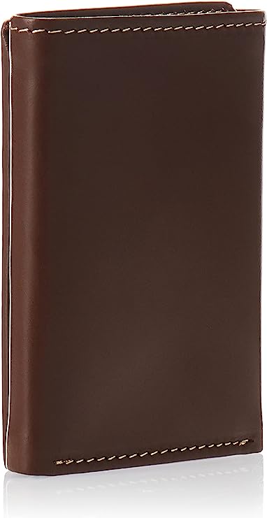 Timberland D01388  Mens Leather Trifold Wallet With ID Window - Brown