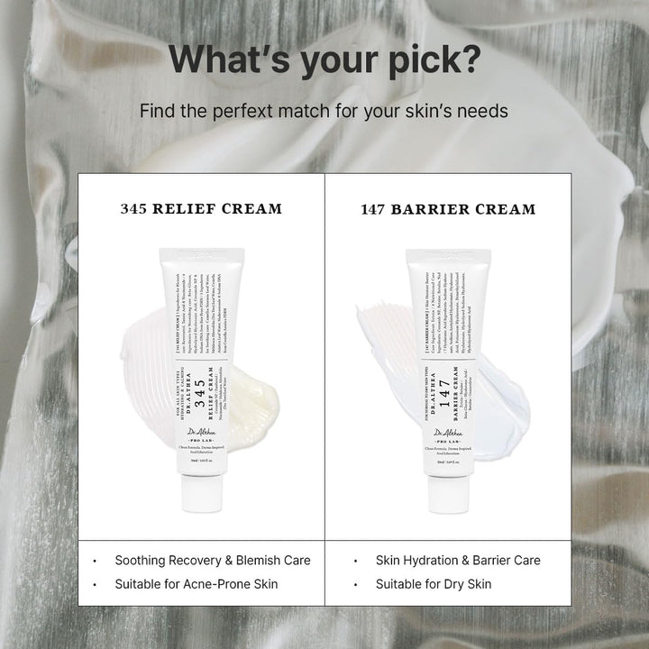 Dr.Althea 147 Barrier Cream | Daily Skin Barrier Care | Deep Hydrating with Hyaluronic Acid &amp; Ceramides | Korean Vegan Skincare for All Skin Types | 1.69 Fl Oz (Ver.2 - Pack of 1)