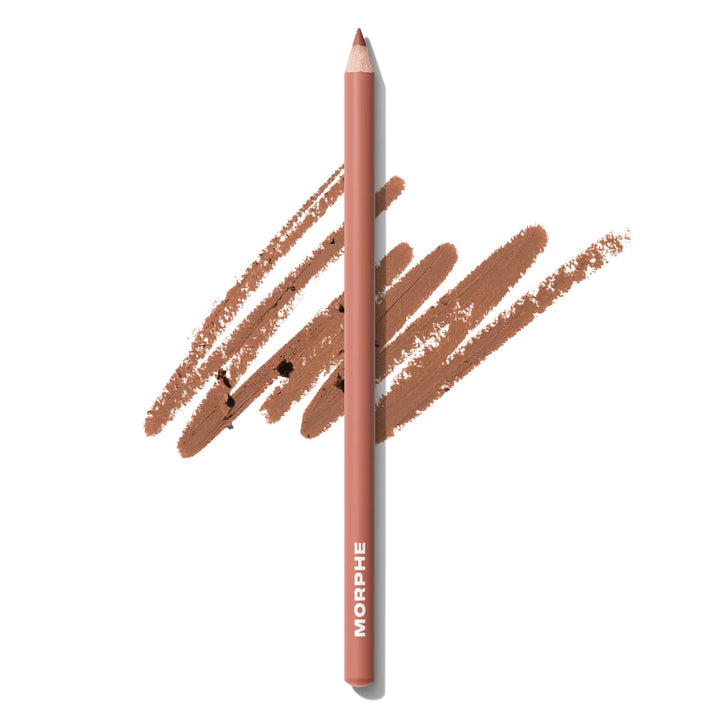 Morphe Signature Lip Liner Pencil - Creamy, Long Lasting Definer for Precise Shaping and Filling - Lip Makeup Essential with Smooth Glide - Professional Lipliner Pencil
