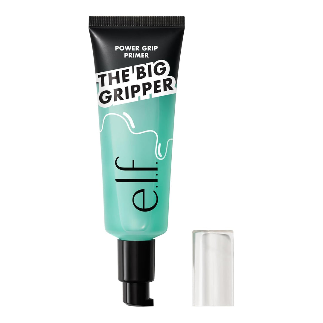 e.l.f. Power Grip Primer, Gel-Based & Hydrating Face Primer For Smoothing Skin & Gripping Makeup, Moisturizes & Primes