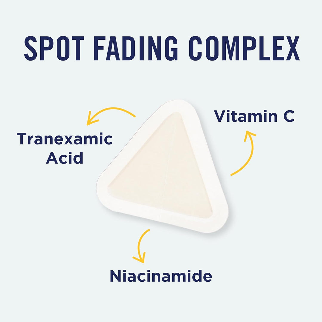 PanOxyl Blemish Brightening Patches: Dermatologist-Recommended, Help Fade Post-Acne Dark Spots and Reduce Redness, Large Clear Patches Cover a Bigger Area, Vegan and Latex-Free, 16ct