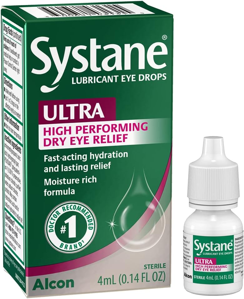 Systane Ultra Lubricant Eye Drops,0.14 Fl Oz