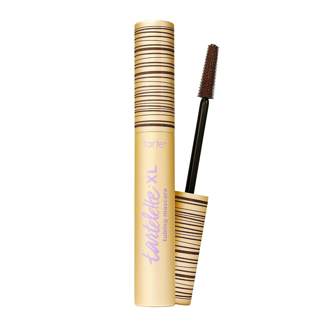 tarte tartelette XL tubing mascara – Lash Extensions in a Tube with Peptide, Extra-Bold Buildable Lifted Length &amp; Volume, Smudge-Proof Longwear, Easy-to-Remove, Vegan &amp; Cruelty-Free
