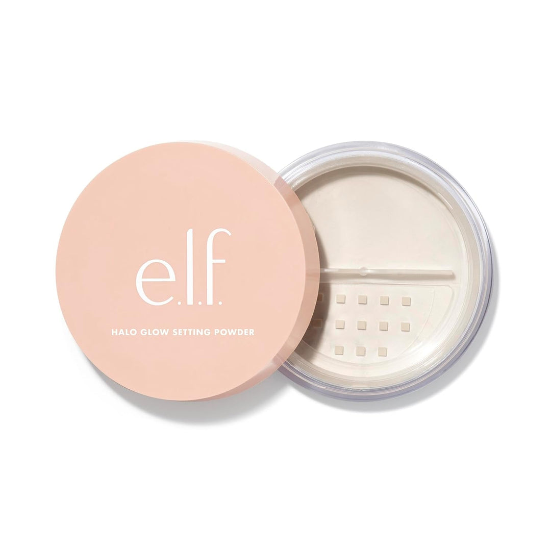 e.l.f. Halo Glow Soft Focus Setting Powder, Silky Setting Powder For Creating Soft Glow Without Shine, Smooths Pores & Lines