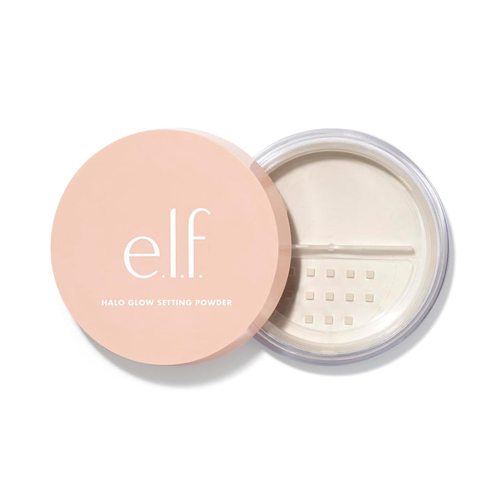 e.l.f. Halo Glow Soft Focus Setting Powder, Silky Setting Powder For Creating Soft Glow Without Shine, Smooths Pores & Lines