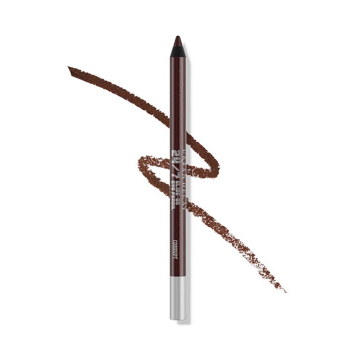 Urban Decay 24/7 Glide-On Waterproof Eyeliner Pencil - Smudge-Proof, Long-Lasting, Transfer-Proof, Up to 16HR Wear, Smooth No-Tug Formula, Hydrating Color Liner With Vitamin E & Jojoba Oil - 0.04 oz