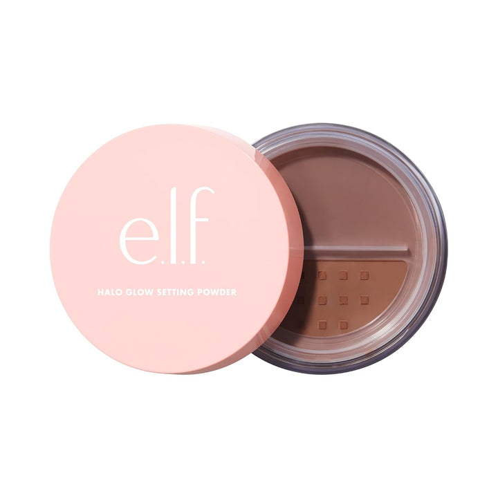 e.l.f. Halo Glow Soft Focus Setting Powder, Silky Setting Powder For Creating Soft Glow Without Shine, Smooths Pores &amp; Lines
