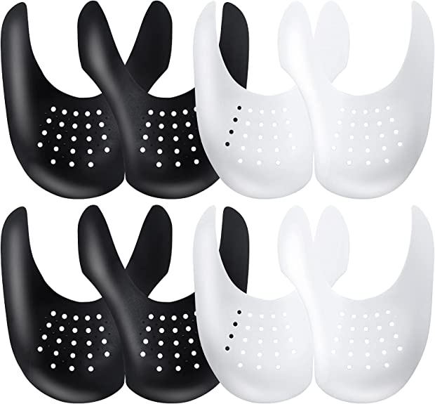 YOLOPARK Shoe Creases Protector, 4 Pairs Shoe Anti Creases Guard to Prevent Sneaker Creases - 3alababak