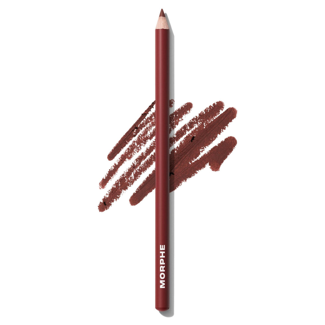 Morphe Signature Lip Liner Pencil - Creamy, Long Lasting Definer for Precise Shaping and Filling - Lip Makeup Essential with Smooth Glide - Professional Lipliner Pencil