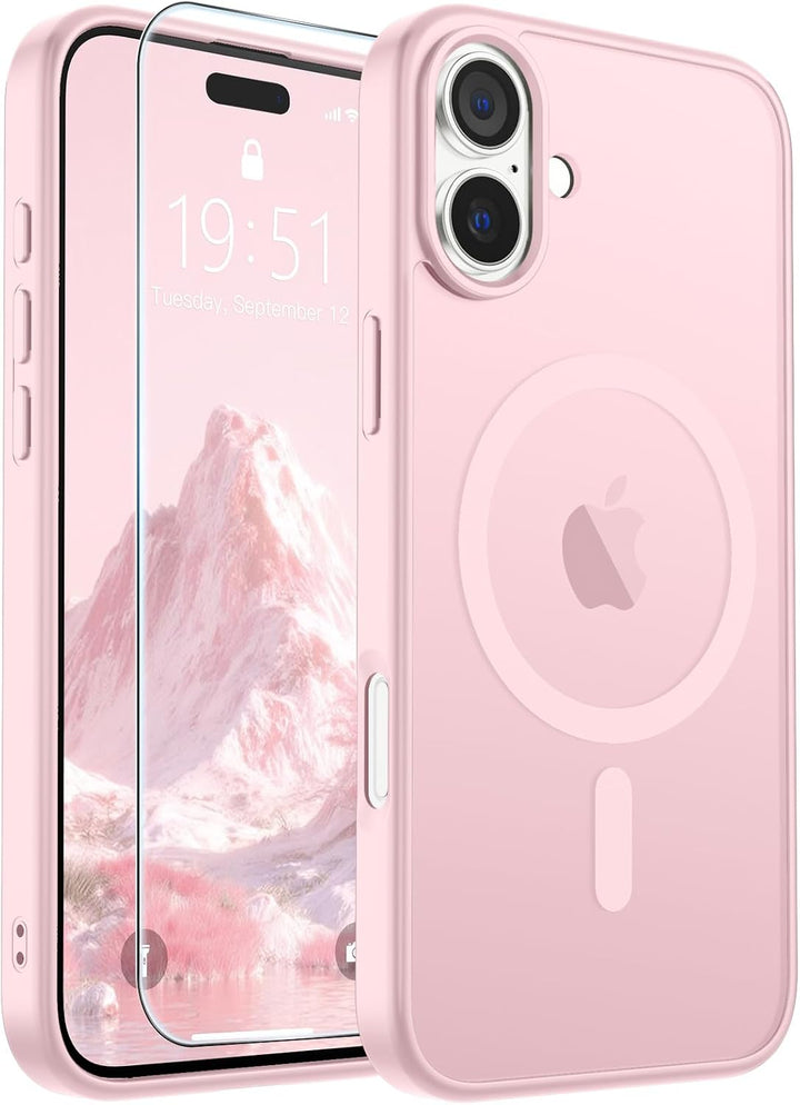 جراب SUPFINE مغناطيسي لهاتف iPhone 18 Pro Max / 17 Pro Max متوافق مع MagSafe، غطاء للتحكم في الكاميرا، غطاء سيليكون فاخر مقاوم للصدمات والسقوط لهاتف 18 Pro Max
