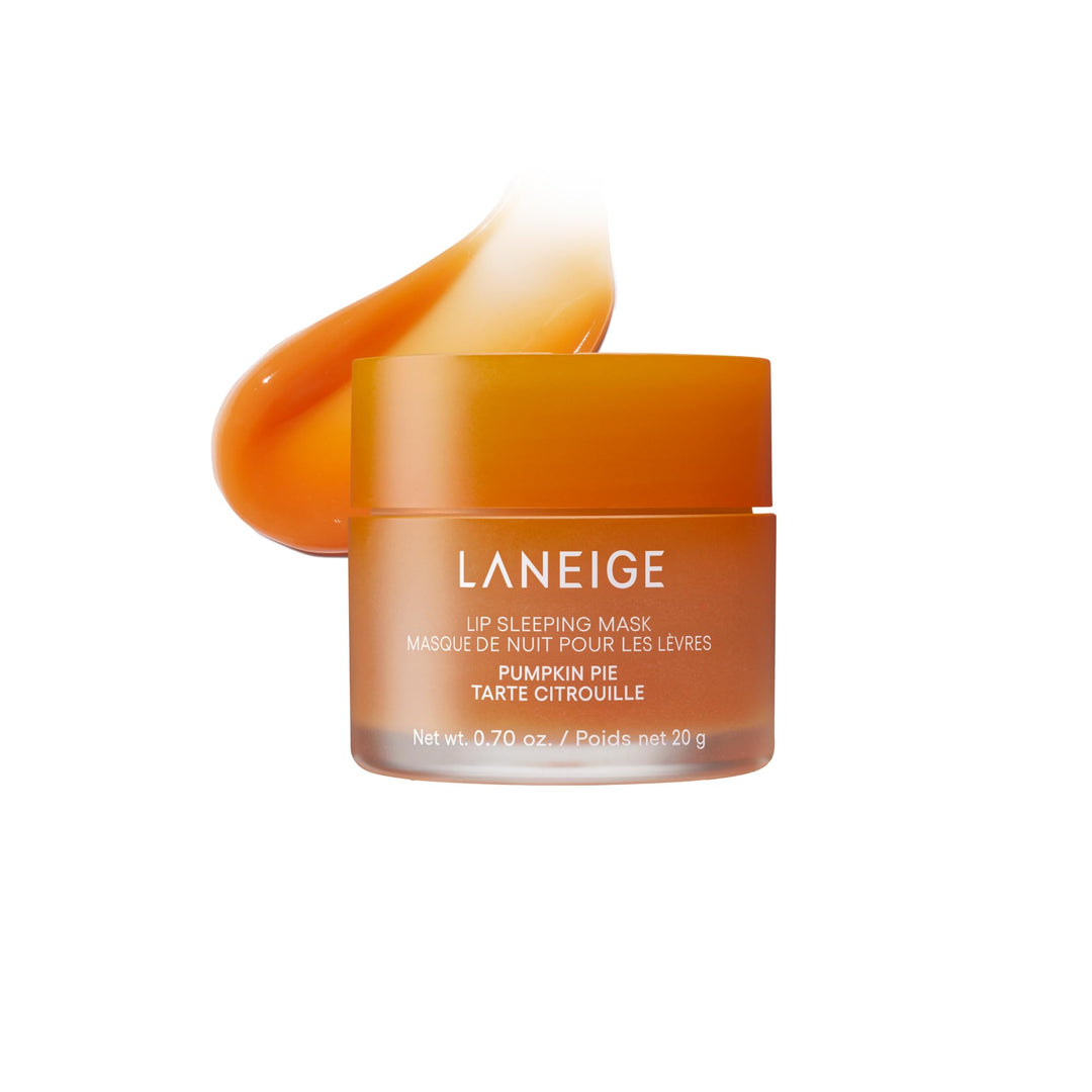 LANEIGE Lip Sleeping Mask: Korean Overnight Treatment For Dry Lips | Hydrating &amp; Nourishing Overnight Lip Treatment Mask with Vitamin C, Shea &amp; Murumuru Seed Butter