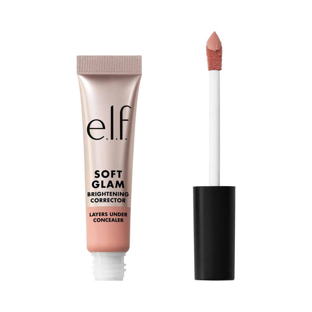 e.l.f. Soft Glam Brightening Corrector, Helps Minimize Dark Circles &amp; Discoloration, Hydrating With A Natural Finish, Vegan &amp; Cruelty-Free