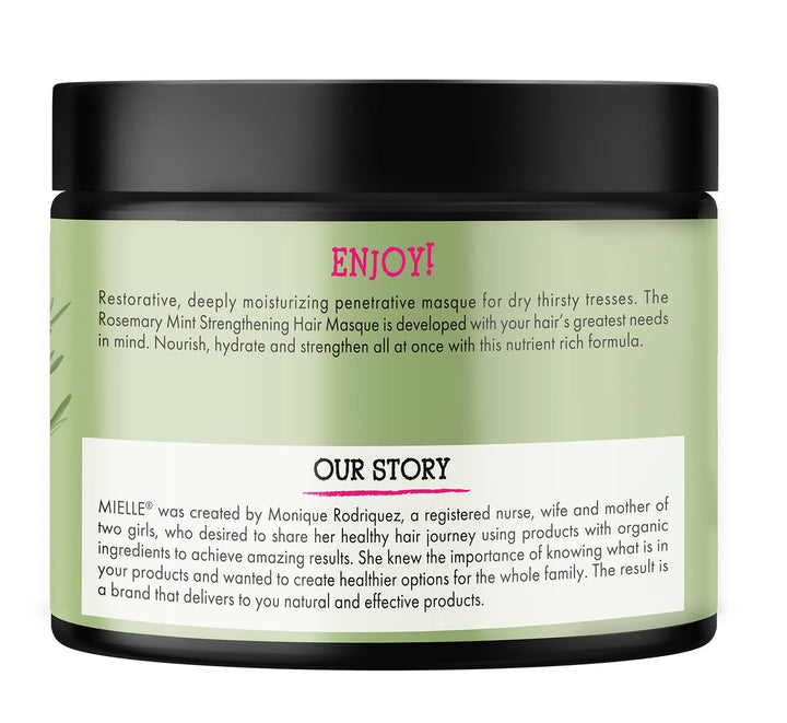 Mielle Organics Rosemary Mint Hair Mask with Biotin, 12 oz