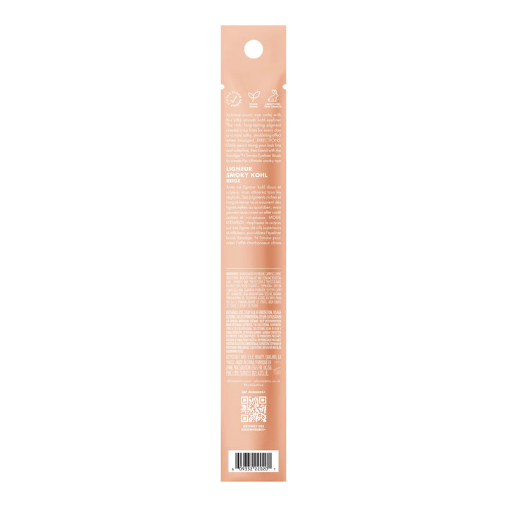 e.l.f. Smoky Kohl Eyeliner, Eye Pencil For Creating Long-Lasting, Bold, High-Pigmented Makeup Looks, Vegan &amp; Cruelty-Free