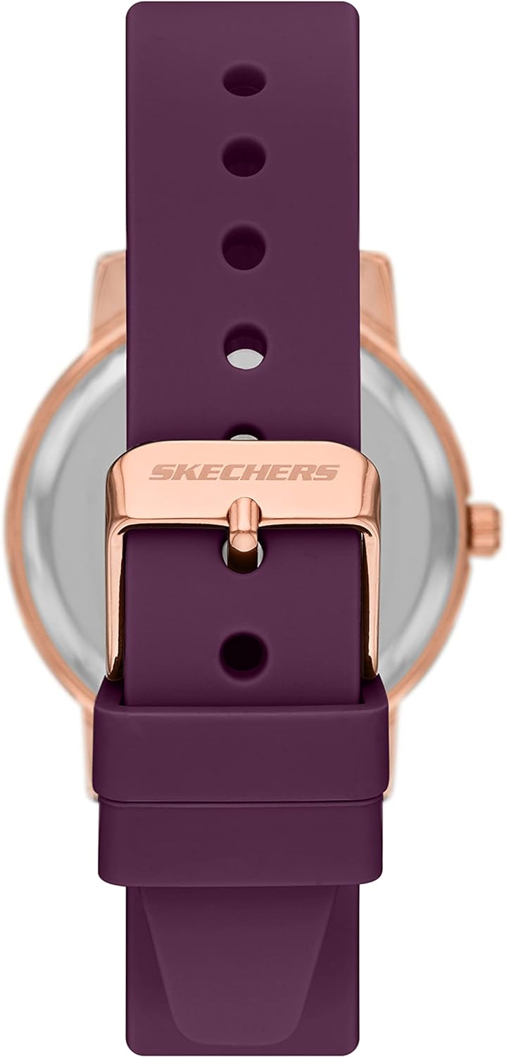 Skechers SR6226 Analog Casual Sports Watch for Women - Bellflower Rose Gold