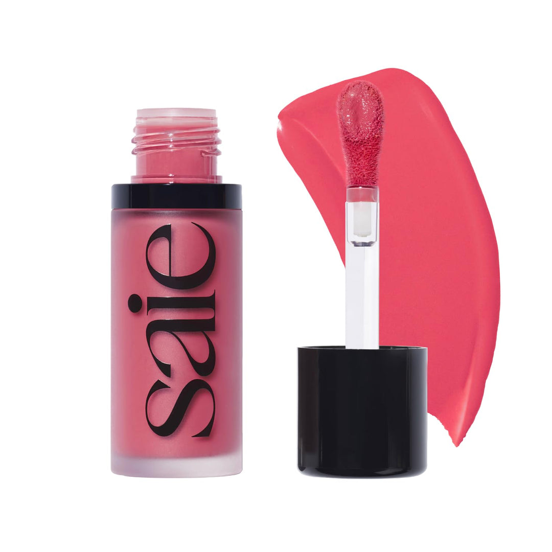 Saie Dew Liquid Blush for Cheeks - Hydrating Cream Blush Stick with a Blendable + Buildable Formula