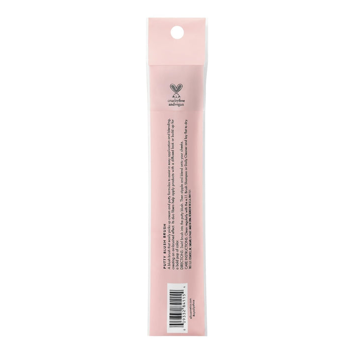 e.l.f. Putty Blush Brush, Vegan Makeup Tool, Flawlessly Applies Putty & Cream Formulas, Creates Airbrushed Effect