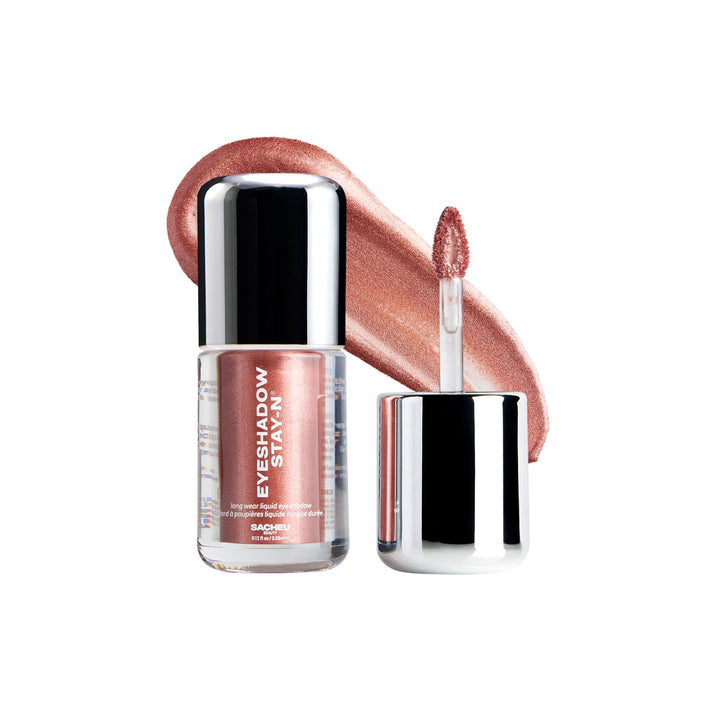 Sacheu Liquid Eyeshadow STAY-N, Buildable &amp; Blendable Creamy &amp; pigment-packed vegan formula, longwear, crease-proof, no fallout, infused with hyaluronic acid