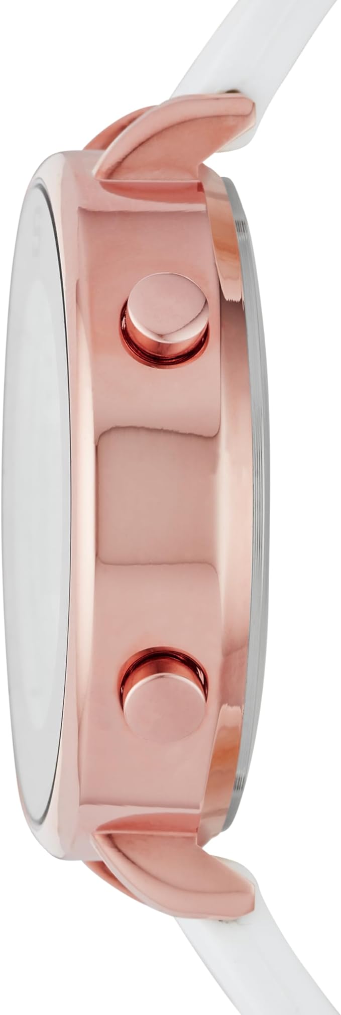 Skechers Women's Rose Gold Quartz Metal and Silicone Digital Watch SR6066 - 3alababak