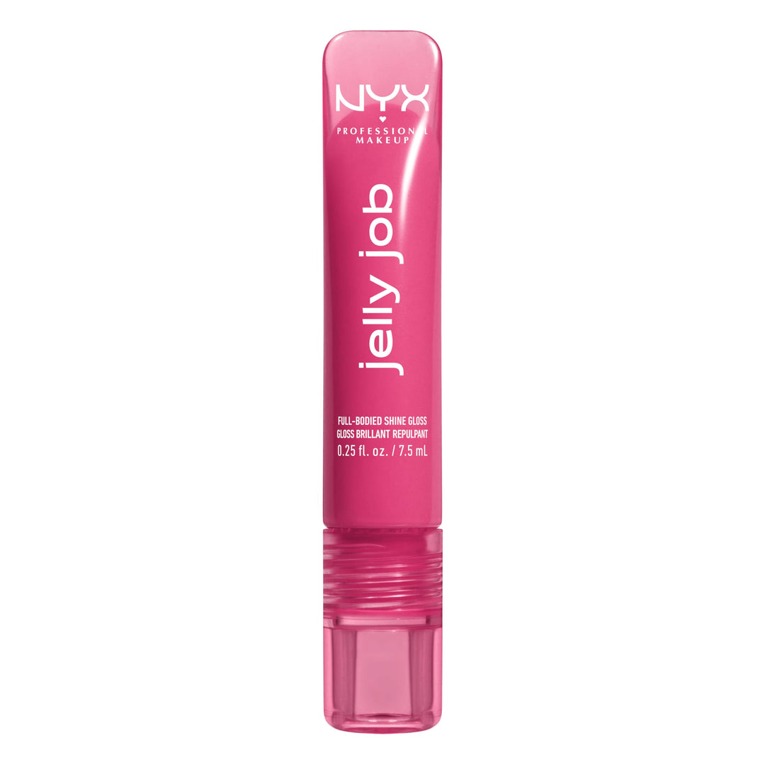 NYX PROFESSIONAL MAKEUP Jelly Job Lip Gloss, Lip Tint Gloss with Full-Bodied, Smoothing, and Hyper-Glossy Shine