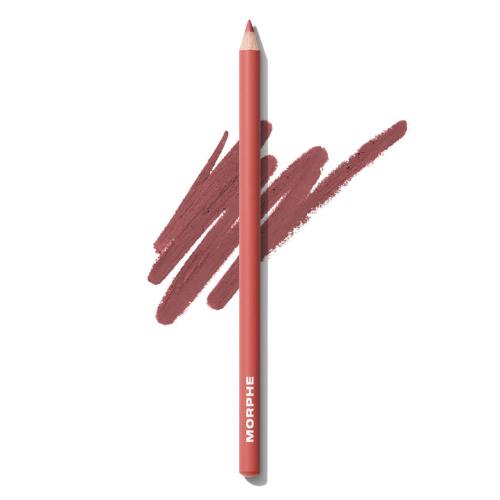 Morphe Signature Lip Liner Pencil - Creamy, Long Lasting Definer for Precise Shaping and Filling - Lip Makeup Essential with Smooth Glide - Professional Lipliner Pencil