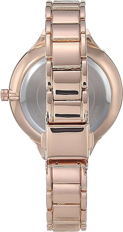 Nine West Women's Rose Gold Bracelet Watch NW/2336BLRG