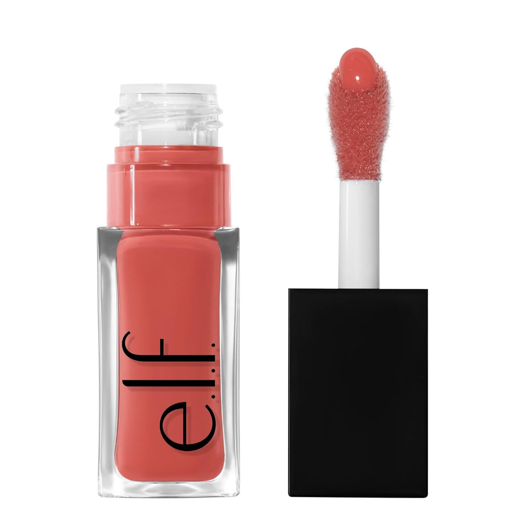 e.l.f. Glow Reviver Lip Oil, Nourishing Tinted Lip Oil For A High-shine Finish, Infused With Jojoba Oil, Vegan & Cruelty-free
