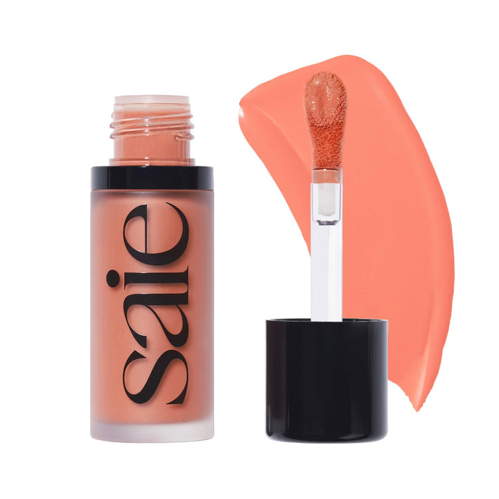 Saie Dew Liquid Blush for Cheeks - Hydrating Cream Blush Stick with a Blendable + Buildable Formula