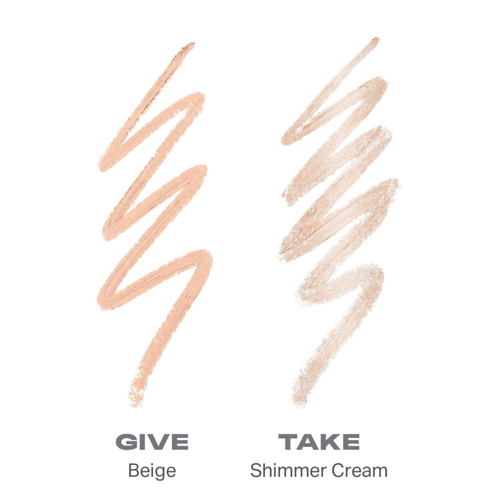 Morphe Bi-Liner Dual-Ended Gel Eyeliner Pencil - Matte &amp; Metallic Eye Liner Duo with Long Lasting Waterproof Color for Precise and Smoked Eye Makeup Looks