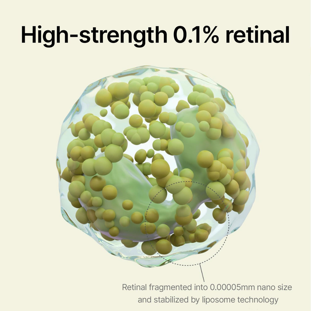 celimax The Vita A Retinal Shot Tightening Booster | 0.1% Retinal, 3% Matryxyl, High-Strength Retinoid for Anti-Aging, Pore Minimizer, Wrinkles &amp; Fine Lines, Firmer Skin, 15ml