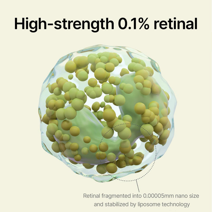 celimax The Vita A Retinal Shot Tightening Booster | 0.1% Retinal, 3% Matryxyl, High-Strength Retinoid for Anti-Aging, Pore Minimizer, Wrinkles &amp; Fine Lines, Firmer Skin, 15ml