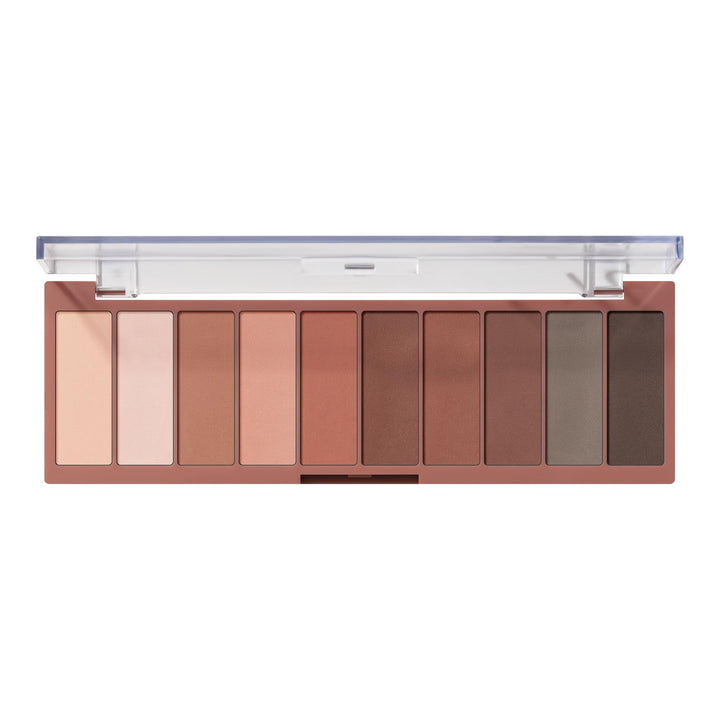 e.l.f. Perfect 10 Eyeshadow Palette, Ten Ultra-pigmented Neutral Shades, Blendable Formula, Vegan & Cruelty-free