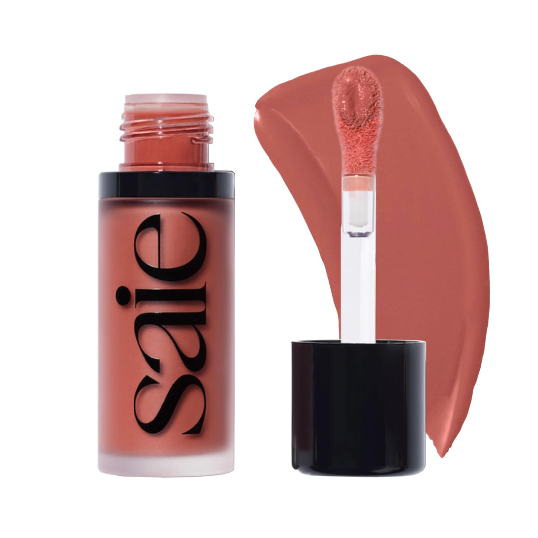 Saie Dew Liquid Blush for Cheeks - Hydrating Cream Blush Stick with a Blendable + Buildable Formula