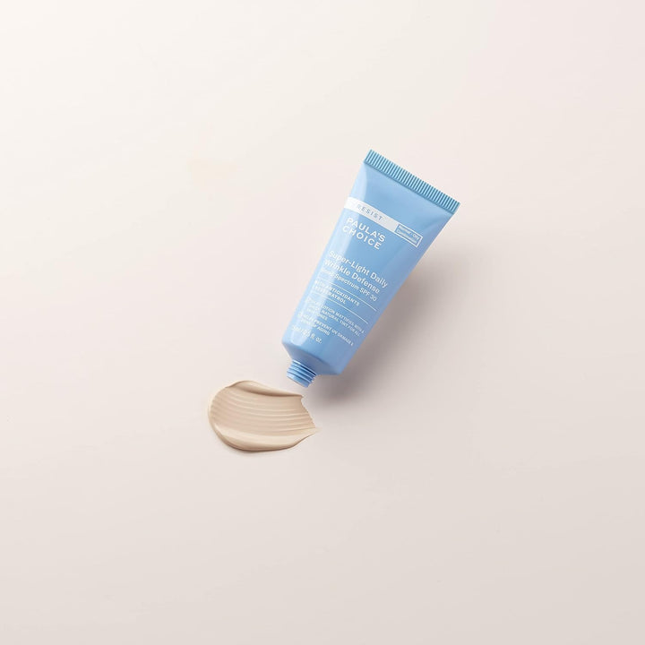 Paula's Choice RESIST Super-Light Daily Wrinkle Defense Mineral Sunscreen, SPF 30 Face Sunscreen for Oily Skin, Matte Tinted Face Moisturizer, UVA/UVB Protection, Fragrance-Free